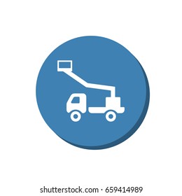 Truck Icon Vector flat design style