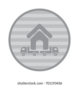 Truck Icon Vector flat design style