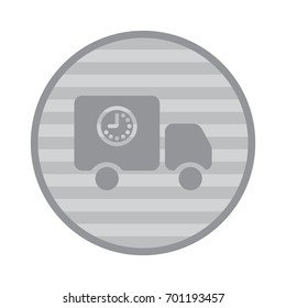 Truck Icon Vector flat design style