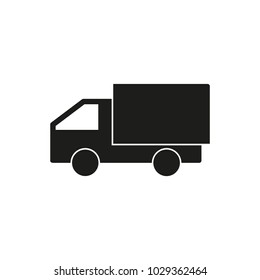 Truck icon. Vector illustration.