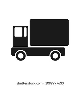Truck, icon. Vector illustration