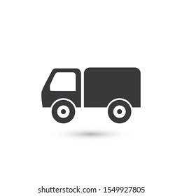 Truck icon vector. Vector illustration
