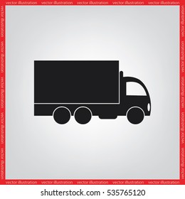 truck icon vector illustration
