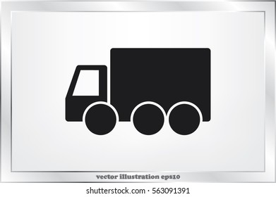 truck icon vector illustration.