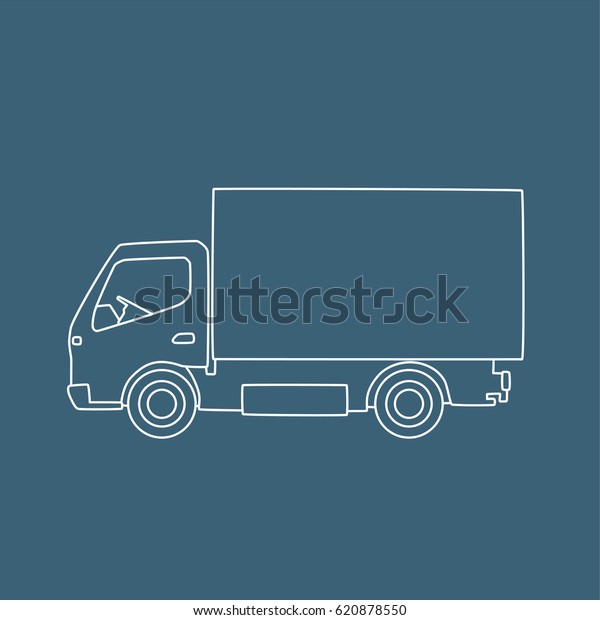 Truck\
icon, vector illustration design. Transport\
icons.