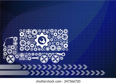 Truck icon  ,vector Illustration eps 10