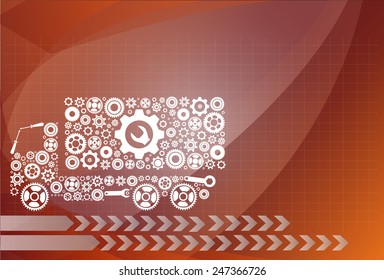 Truck icon  ,vector Illustration eps 10
