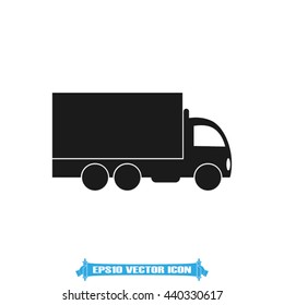 truck icon vector illustration EPS 10