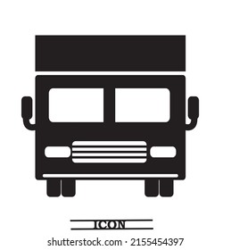 Truck icon. Vector illustration eps10.