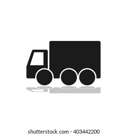 truck icon vector illustration eps10