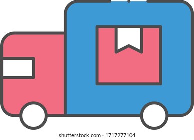 Icono de coche ilustración vectorial plano