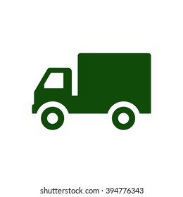 Truck  icon, vector illustration. Flat design style