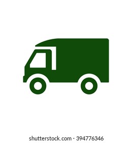 Truck  icon, vector illustration. Flat design style