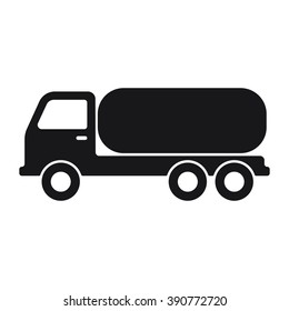 Truck icon Vector Illustration on the white background.