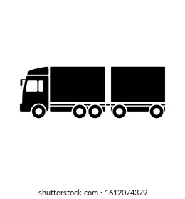 Truck Icon Vector Logo Template Illustration Design. Vector EPS 10.