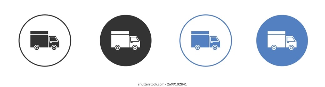 Truck icon vector. Logo Template illustration design