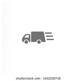 Truck icon Vector icon . Lorem Ipsum Illustration design