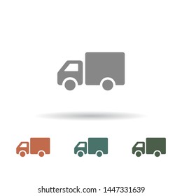 Truck icon Vector icon . Lorem Ipsum Illustration design