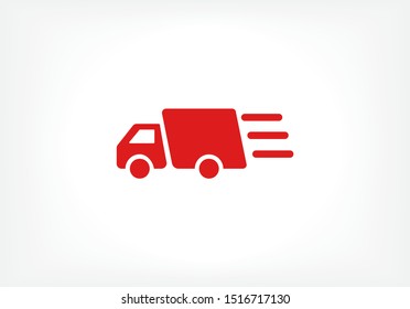 Truck icon Vector icon . Lorem Ipsum Illustration design