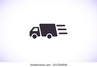 Truck icon Vector icon . Lorem Ipsum Illustration design