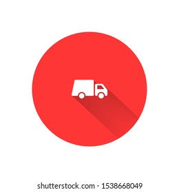 Truck icon Vector icon . Lorem Ipsum Illustration design