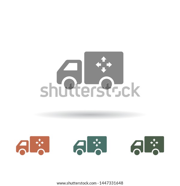 Truck\
icon Vector icon . Lorem Ipsum Illustration\
design