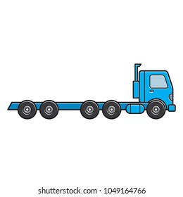 Truck Icon Vector Template