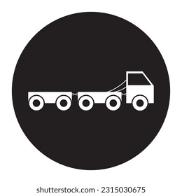 truck icon vector template illustration logo design