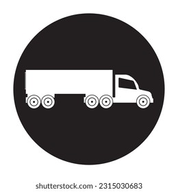 truck icon vector template illustration logo design