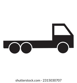 truck icon vector template illustration logo design
