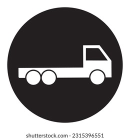 truck icon vector template illustration logo design