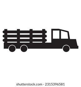 truck icon vector template illustration logo design