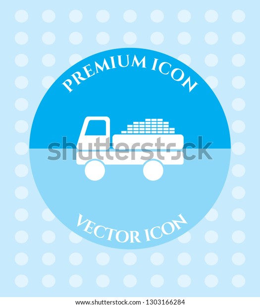 Truck Icon for Web, Applications, Software\
& Graphic Designs.