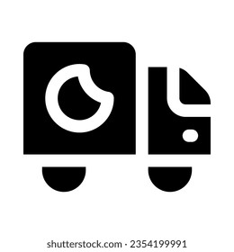 truck icon for your website, mobile, presentation, and logo design.