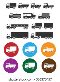 Truck icons