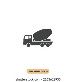 truck icons  symbol vector elements for infographic web