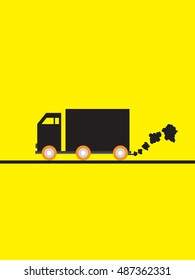 Truck icon,simple truck illustration
