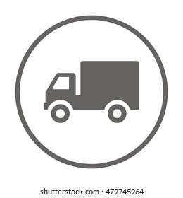 Truck  icon,vector. Flat design.