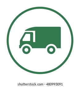 Truck  icon,vector. Flat design.