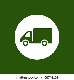 Truck  icon,vector. Flat design.