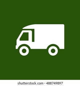 Truck  icon,vector. Flat design.
