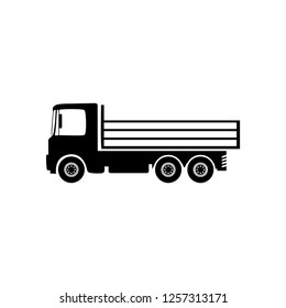 Truck illustration. EPS 10