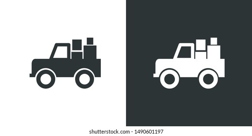 Truck Illustration Symbol Icon Vector