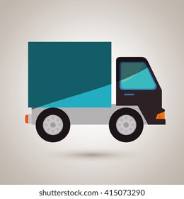 truck isolated design 