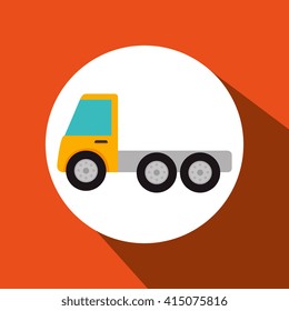 truck isolated design 