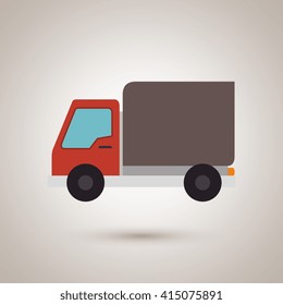truck isolated design 