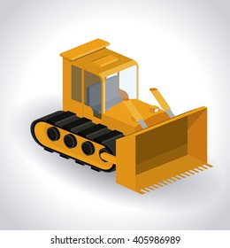 truck isometric design 