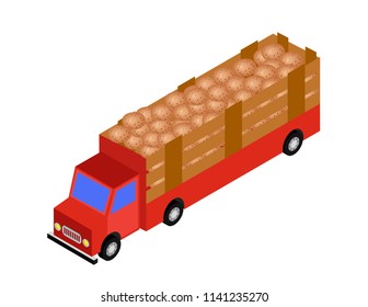 Truck isometry with potatoes