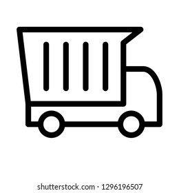 truck line icon
