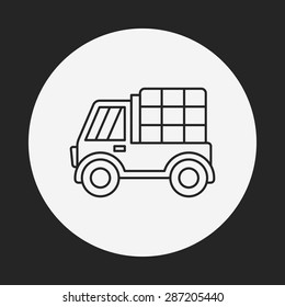 truck line icon